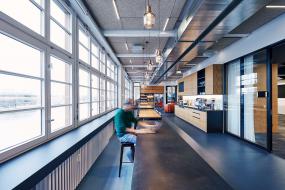 办公室现代装修风格效果图2015