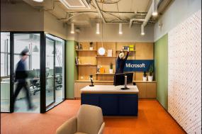 办公室简欧风格装修效果图2015