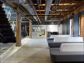 办公室无吊顶装修效果图