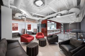 办公室现代风格装修效果图