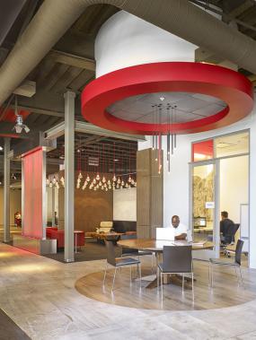 创意小办公室装修图片素材