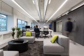 普通办公室装修效果图