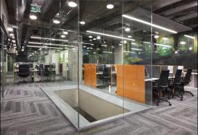 办公室装修实景图图片欣赏