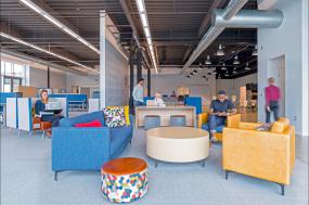 办公室装潢效果图片