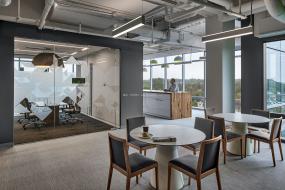 田园办公室装修效果图大全