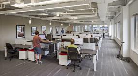 田园风格小型办公室装修案例