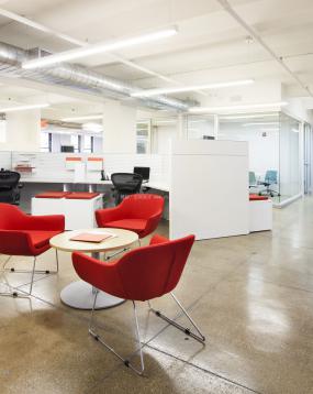 办公室装饰设计效果图欣赏