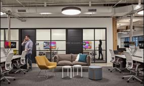 办公家具简约效果图