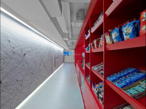 科技公司办公室室内装饰设计效果图