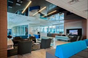 最新科技公司办公室室内布置设计效果图片