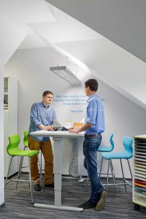 科技公司办公室室内设计装修实景图片