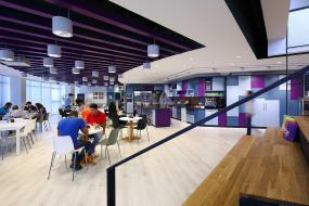 最新科技公司办公室布置设计效果图图片