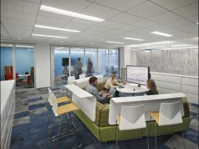 IT公司办公室装潢图片