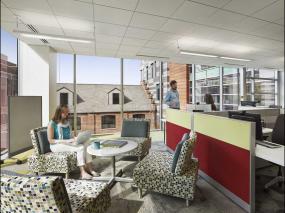 IT公司办公室装潢效果图