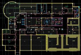 公司办公室室内布置效果图
