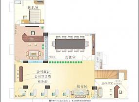 最新办公室布置设计效果图