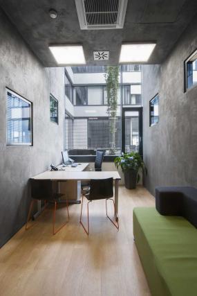 600平办公室简装效果图大全