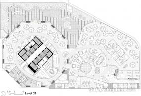 现代办公室布置室内装修设计效果图