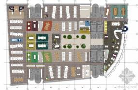 2018最新现代办公室室内布置效果图片大全