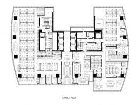 现代办公室室内布置设计效果图片大全