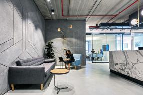 最新公司前台形象墙设计图片大全