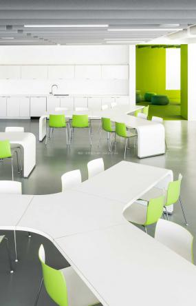 500平办公室装修图片大全