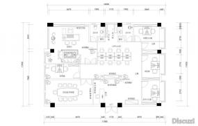 现代办公室布置设计效果图片