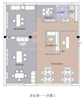 公司办公室室内布置效果图片大全