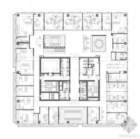 现代办公室布置设计效果图片欣赏