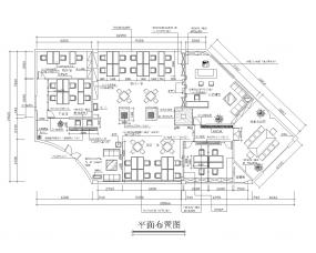 现代公司办公室布置效果图