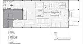 现代办公室室内布置设计效果图