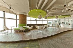 1100平办公室装修图片