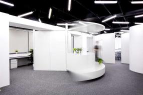 1300多平办公室装修效果图