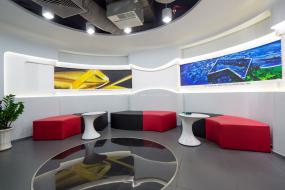 1600平办公室装修效果图