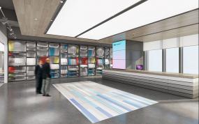 1200多平办公室装修