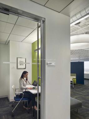 1100平办公室效果图图片