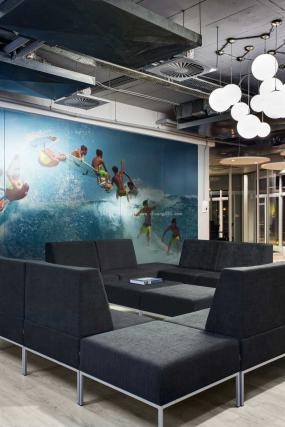 1500平办公室装修图