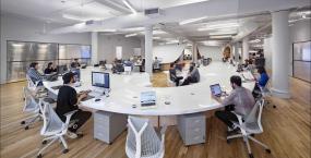 1300平办公室图片