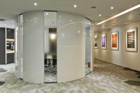 1100平办公室装修实景图