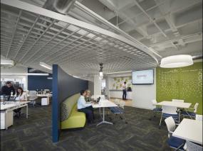 1100平办公室装修效果图大全