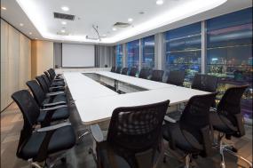 1600平方米办公室地面装修效果图