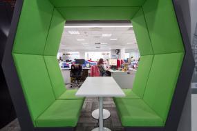 1600平米办公室装修效果图