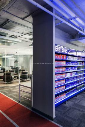 1500平办公室装修实景图