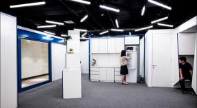 1300多平办公室装修