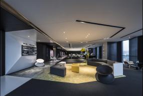 1300平办公室装修效果