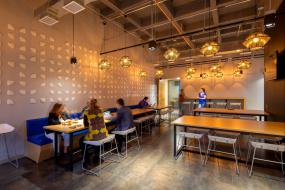 500平办公室装潢效果图片