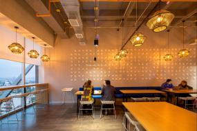 500平办公室装潢效果图