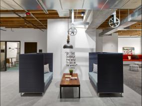 1000平办公室装修实景图片大全