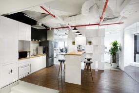 600平办公室装修方案效果图