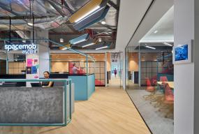 800平办公室装修装潢效果图